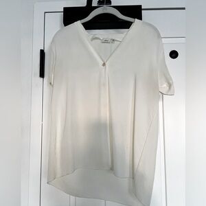 Wilfred Flowy Blouse in Off-white
